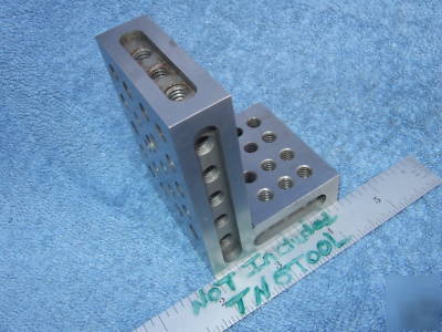 Angle plate toolmaker machinist hardened ground #10/32