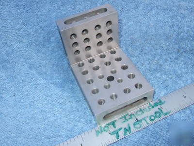 Angle plate toolmaker machinist hardened ground #10/32