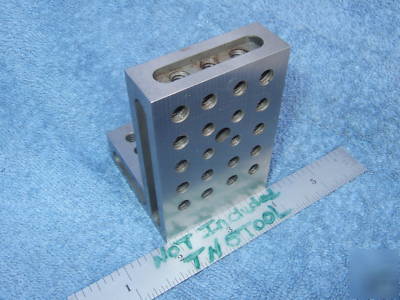 Angle plate toolmaker machinist hardened ground #10/32