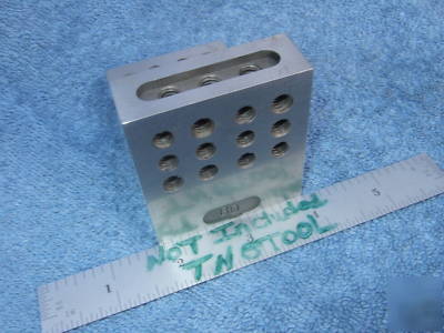 Angle plate toolmaker machinist hardened ground #10/32