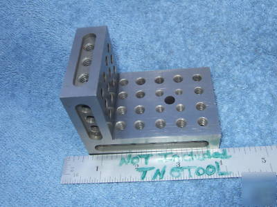 Angle plate toolmaker machinist hardened ground #10/32