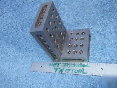 Angle plate toolmaker machinist hardened ground #10/32