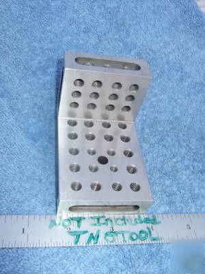 Angle plate toolmaker machinist hardened ground #10/32