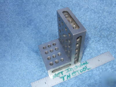 Angle plate toolmaker machinist hardened ground #10/32