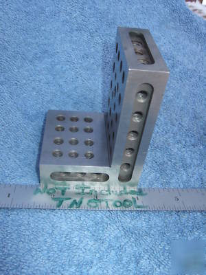 Angle plate toolmaker machinist hardened ground #10/32