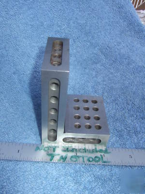 Angle plate toolmaker machinist hardened ground #10/32