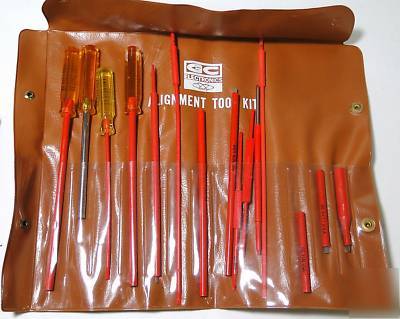 15 piece gc electronics alignment aircraft tool kit 