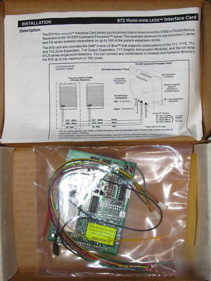 Dmp hard-wire-less interface card 872 f/ inovonics