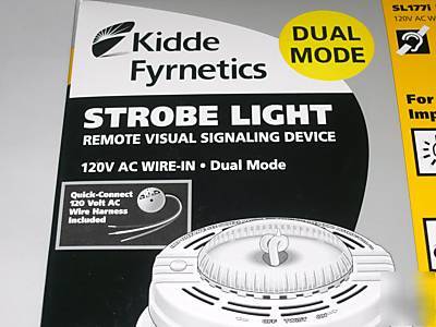 Kidde fyrnetics strobe light visual signal SL177I