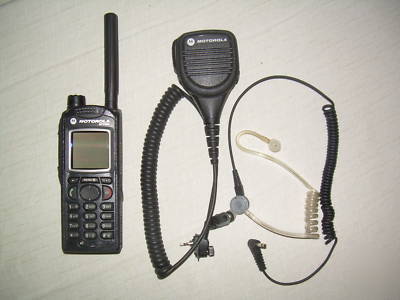 Motorola mtp 850 tetra radio + accessories