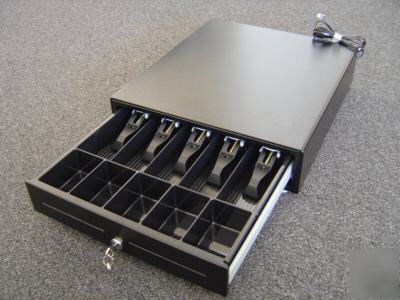 New brand epson compatible rj-11POS cash drawer (black)