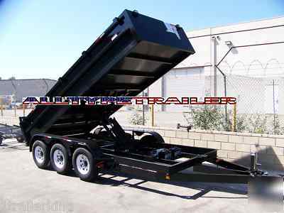 New sizzor lift hydraulic remote - 14' dump trailer