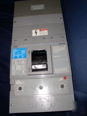 Siemens #ND63F120 circuit breaker 3P/1200AMP/600VOLT