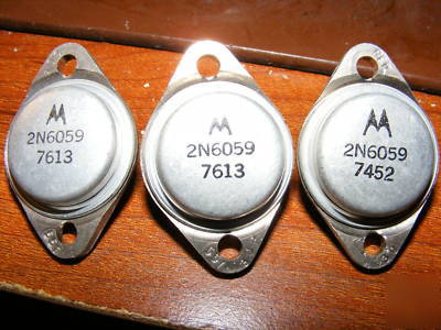 Silicon npn power darlington transistor m-2N6059