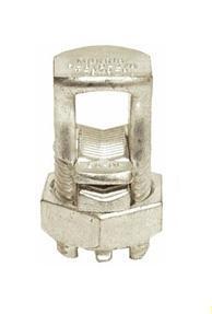 Split bolt connector for copper or aluminum wire #2 