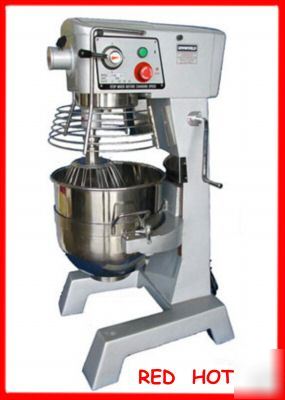 Uniworld 2 hp 30 qt dough mixer 3 speed gear driven 
