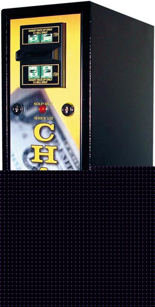 Cm-1050 bill changer vending machine - $120 change cap.