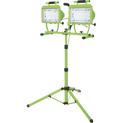 Designer's edge portable dual worklight spot light 65W