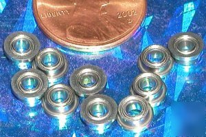 10 flanged bearing lot 4X10 4X10X4 vxb bearings