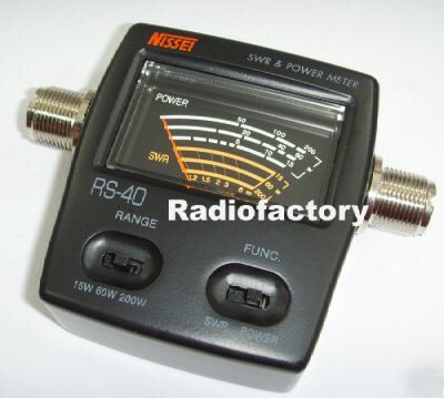 Nissel rs-40 swr meter ft-8900R ft-1802M ft-7800R