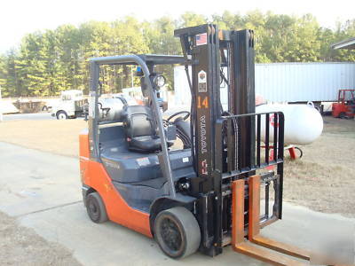 2007 toyota 6,000 lb. 8 series 8FGCU30 forklifttruck 