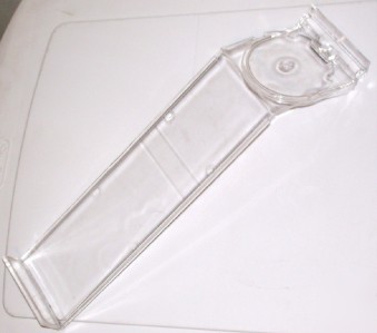 8 acrylic slatwall pivoting shoe display shelf 10 x 4