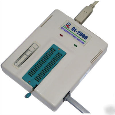 QL2006 usb&RS232 pic programmer for microchi+16F877A