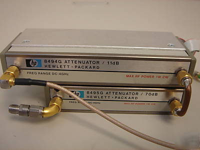 Hp agilent 8494G, 8495G programmable step attenuator