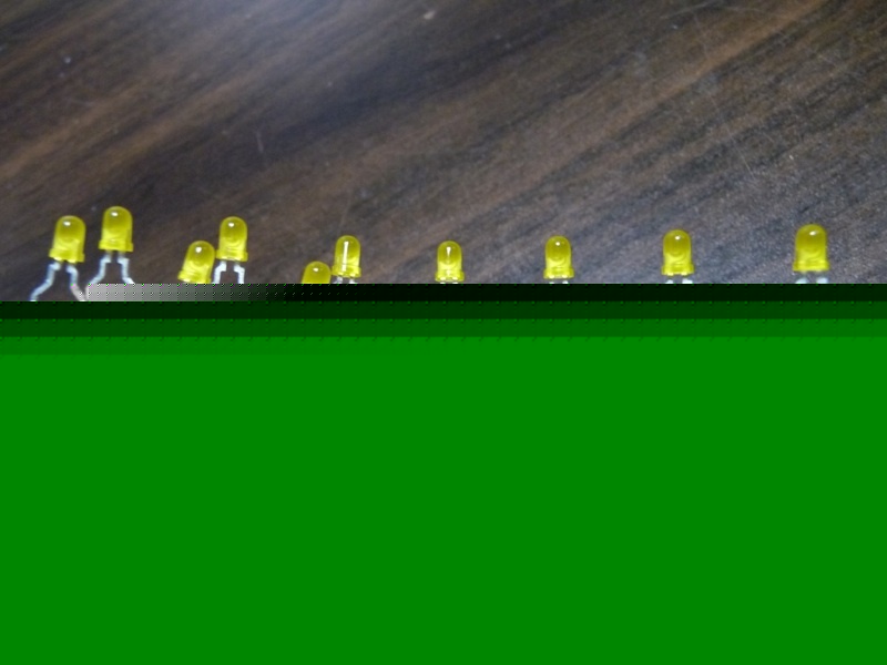 50X osram LY3360 yellow 3MM led