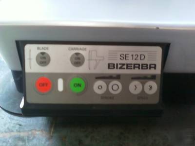 Bizerba automatic meat deli slicer / model se 12D 