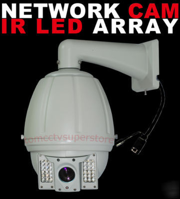 Cctv ptz 27X zoom 480TVL ir ip network camera recorder