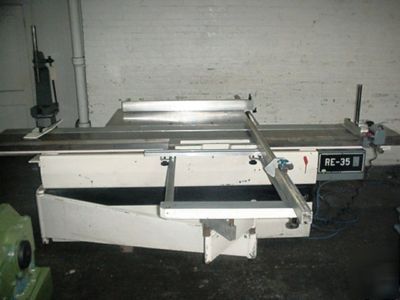 Delta/rockwell re-35 panel scoring sliding table saw 