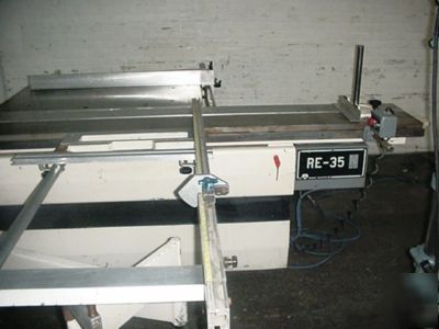 Delta/rockwell re-35 panel scoring sliding table saw 