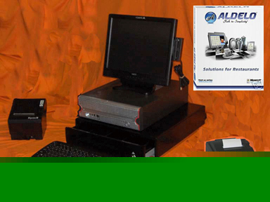 New aldelo pro bar restaurant pos touch system - 1 stn 
