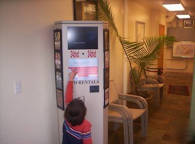 New dvd rental kiosk machine ** ** - clearance sale