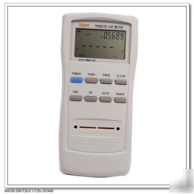 New lcr meter TH2821B handheld meter lcd multimeter 