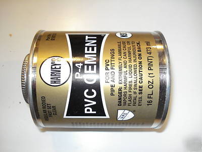 P-4 pvc cement 16 fl. oz