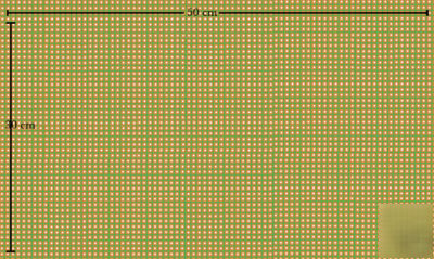 Prototype circuit board 23000 pad per HOLE500X300MM