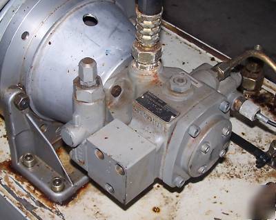 Rexroth mannesmann 5 hp (4 kw) hydraulic unit complete 