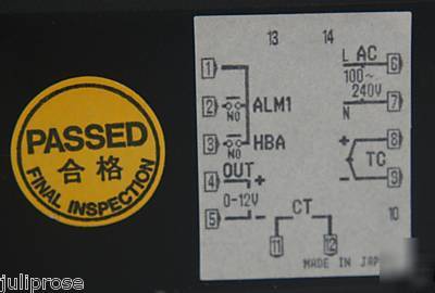 Rkc 0-600Â°c digital temperature controller rex-C100