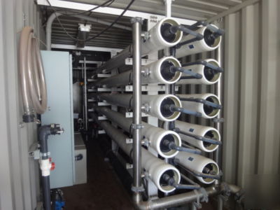 Water purification plant reverse osmosis desalination