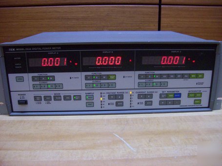 Yokogawa 2533 -13 digital power meter 3 phase tested