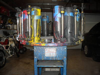 3 used paint colorant dispenser used mixer tint
