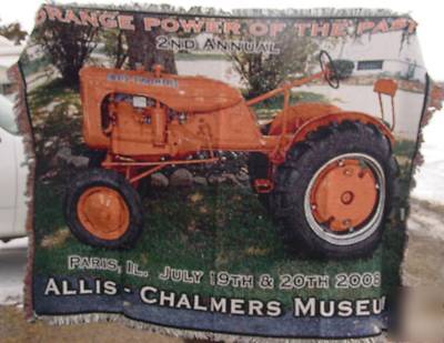 Allis chalmers 2007-8-9 set orange power of past throws