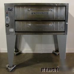 Bakers pride 151 gas deck pizza oven