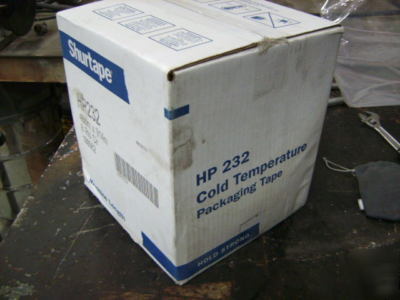 Case hp 232 machine packaging tape, cold temp.