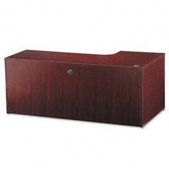 Basyx credenza shell with corner extension left