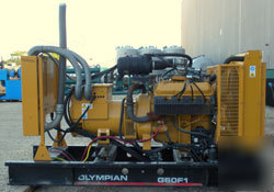 Caterpillar - olympian 60 kw natural gas generator