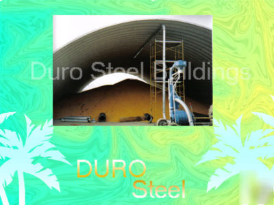 Duro steel farm equipment barn 50X30X19 metal buildings