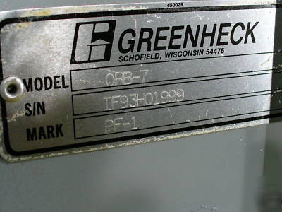 Greenheck blower material fume smoke mist fan exhauster